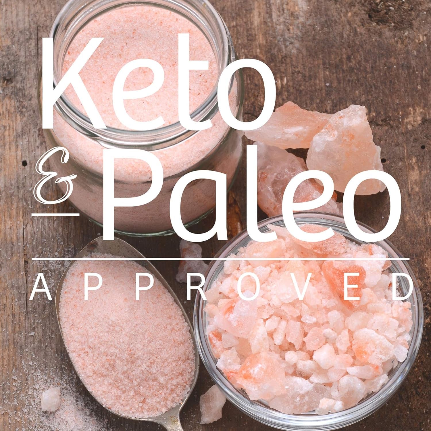 Pink Himalayan Salt, Fine, 2 Lb Bag | Nutrient and Mineral Dense Pure Crystal - All Purpose Cooking, Baking and Table Salt - Kosher and Natural Certified