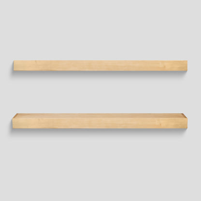 Farmhouse Floating Kitchen Shelf – Real Wood