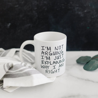 Funny Coffee Mugs – Ceramic Birthday Gift for Men | Dishwasher Safe Mug